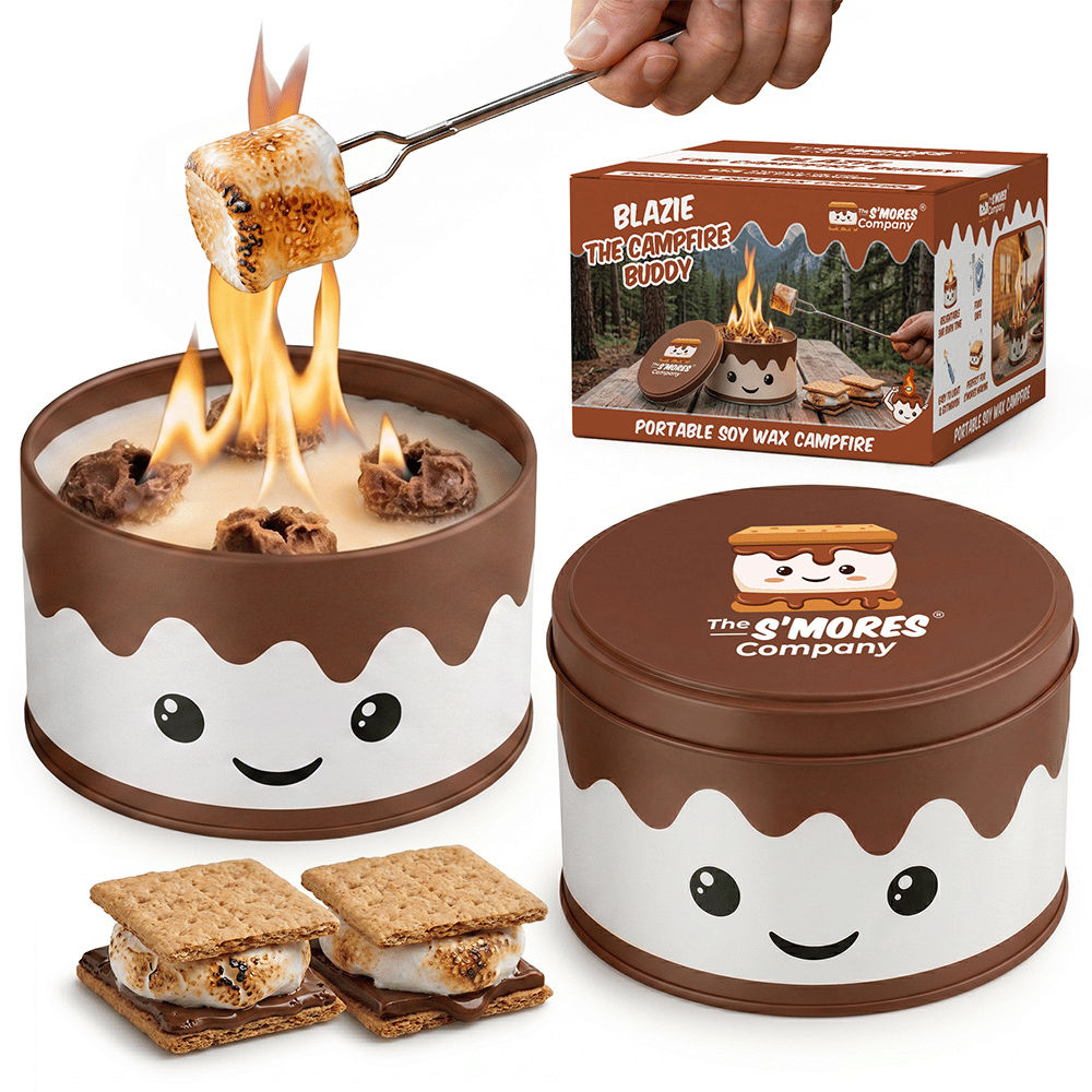 Blazie — Portable Soy Wax Campfire